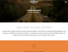 Tablet Screenshot of jackcooper.com